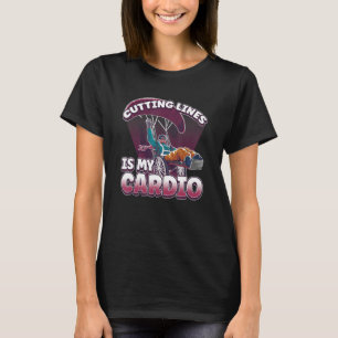 Handicap Rollstuhl für eine Amputationsüberlebensf T-Shirt