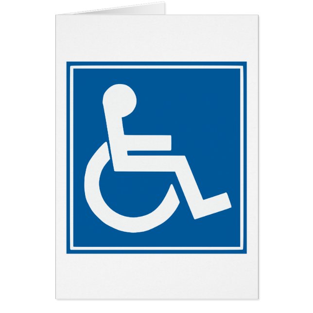 Handicap Sign (Vorne)