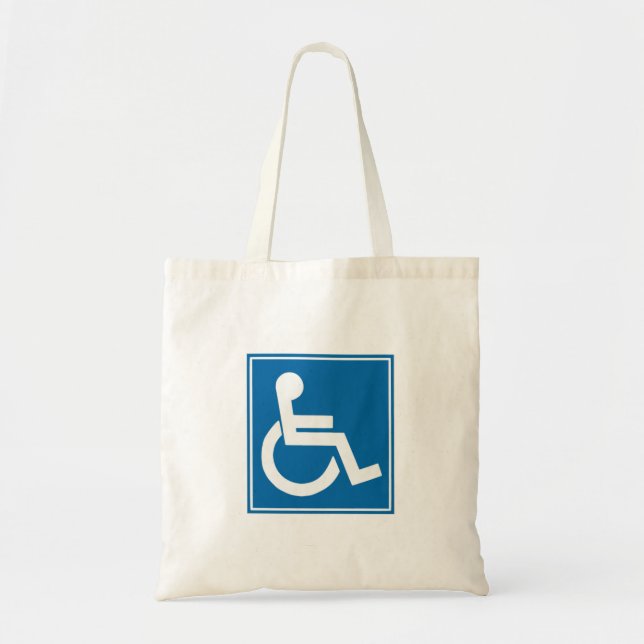 Handicap Signage Bag Tragetasche (Vorne)