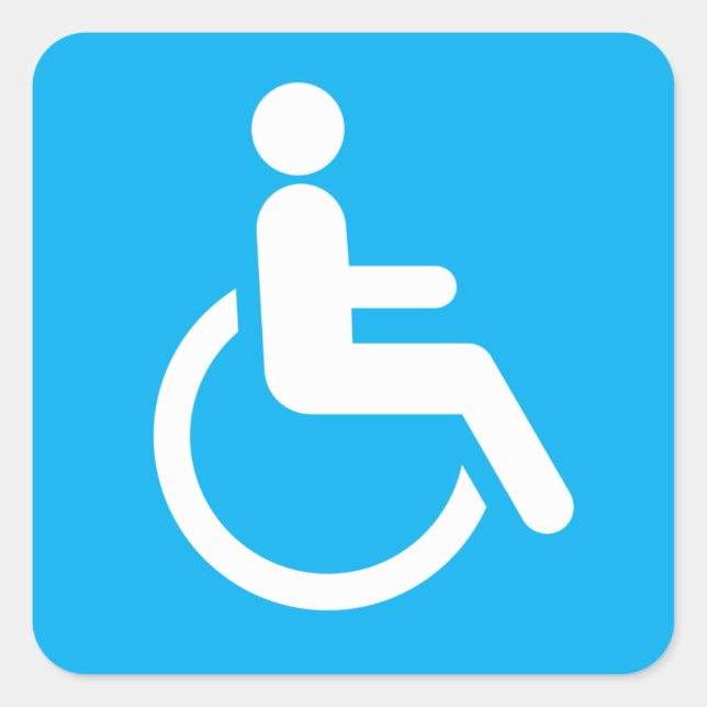 Handicap Stickers (Vorderseite)
