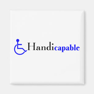 Handicapable (Rollstuhl) Magnet