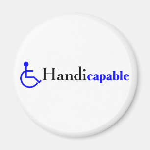 Handicapable (Rollstuhl) Magnet