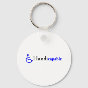Handicapable (Rollstuhl) Schlüsselanhänger