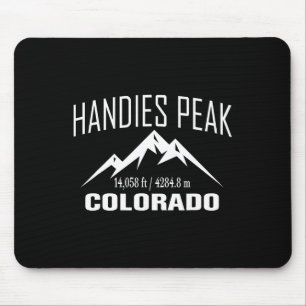 Handies Peak Colorado Klettergipfel Club Outdoor Mousepad