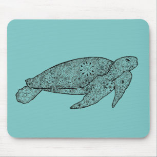 Handillustrierte künstlerische mousepad