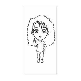 Handkarikaturenzeichen n3e2p7 gummistempel