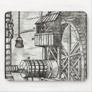 Handkurbel für das Erhalten des Wassers von einem Mousepad