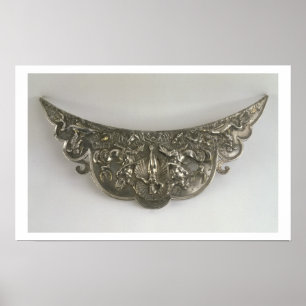 Handle einer Platte, die die Geburt der Venus zeig Poster