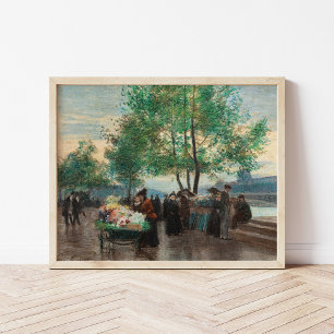 Händler auf der Seine   Victor Gabriel Gilbert Poster