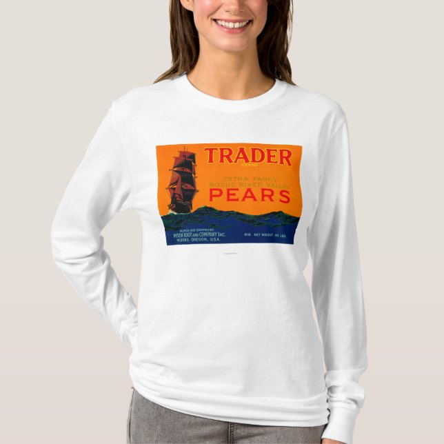 Händler-Birnen-Kiste LabelMedford ODER T-Shirt (Vorderseite)