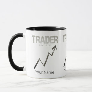 Händler kaufen den Dip Day Trader und Kryptowährun Tasse