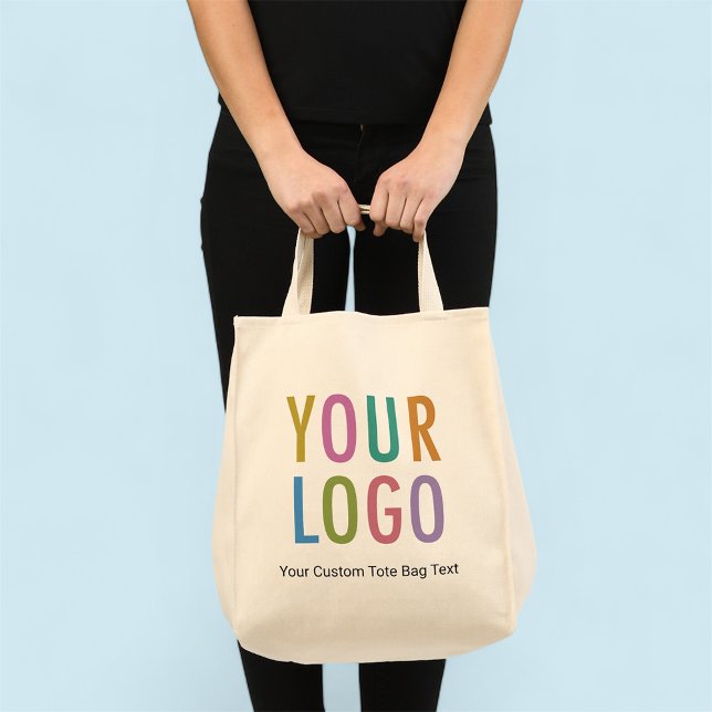 Händlerbeutel mit Firmenlogo Tragetasche (MISOOK Grocery Tote Bag with Logo)