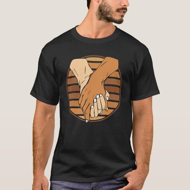 Händlerpfeifen Schwarzgeschichte Monat BLM Melanin T-Shirt (Vorderseite)