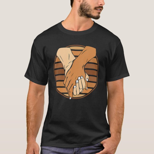 Händlerpfeifen Schwarzgeschichte Monat BLM Melanin T-Shirt (Vorderseite)