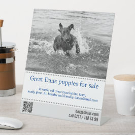 Händlerposter Sockelschild