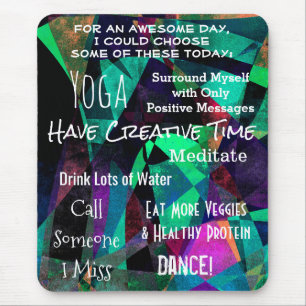 Handliche Selbst-Motivation Erinnerungen für einen Mousepad