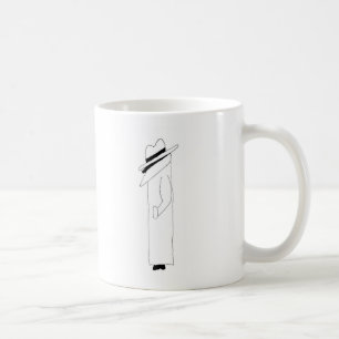 Handlicher Latein drückt Tasse aus