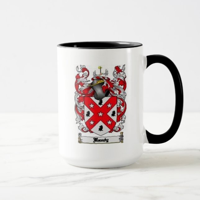 Handliches Familienwappen Tasse (Rechts)