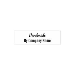 Handling by Company Name Template Permastempel