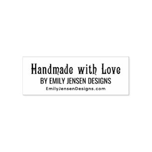 Handling mit Liebe #5 Website-URL für Firmennamen Permastempel