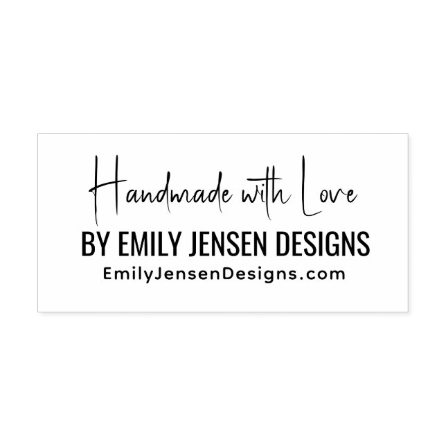 Handling mit Liebe #6 Website-URL Permastempel (Design)