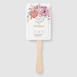 Handlüfter des Programms (vorne und hinten) Fächer