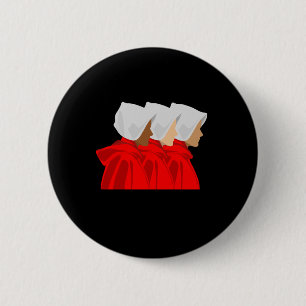 Handmädchen Button