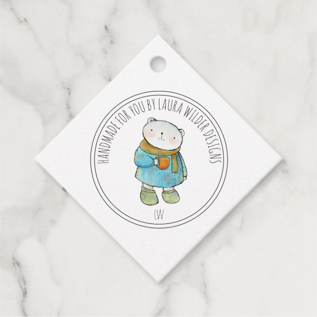 Handmade Baby Closing Maker-Produkt Geschenkanhänger (Vorderseite)