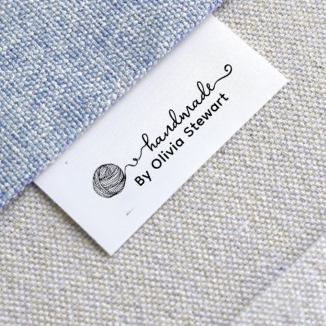 Handmade by crochet yarn personalized Ribbon Ripsband (Von Creator hochgeladen)