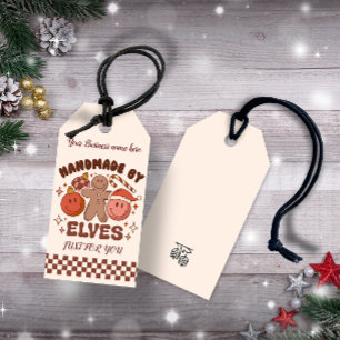 Handmade by ELVES business custom Geschenkanhänger