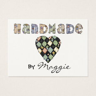 "Handmade"-Geschenkkarte / Markierung durch SRF