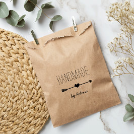 Handmade Heart | Produktverpackungssäcke von Kraft Geschenktütchen