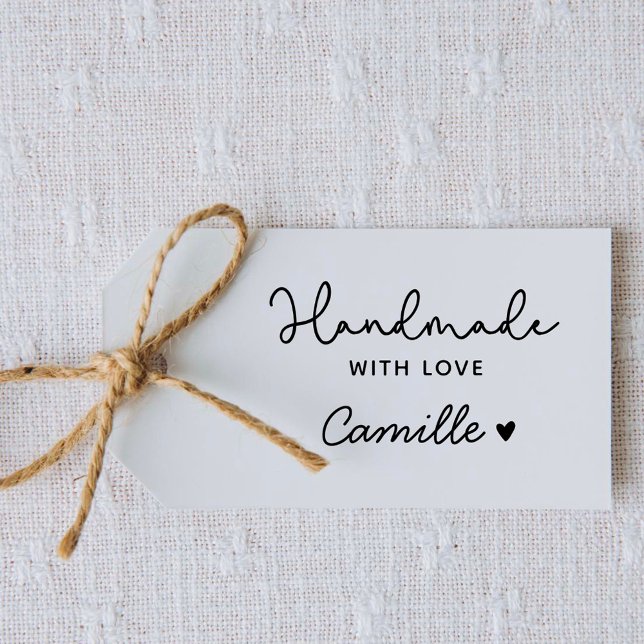 Handmade mit Liebe Modernes Script Permastempel (Von Creator hochgeladen)