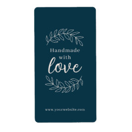 Handmade mit Liebe Petroleumlabel