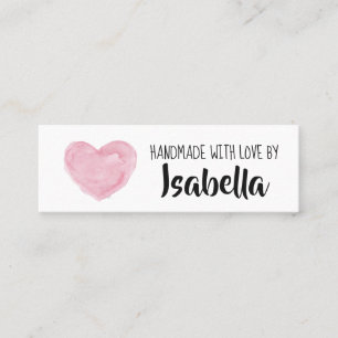 Handmade Small Business Card Mini Visitenkarte