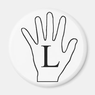 Handmagnet (Verlassen) Magnet