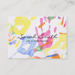 Handmalerei Visitenkarte