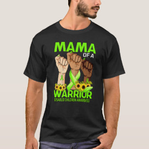 Handmama eines Kriegers Mit Behinderung Kindererke T-Shirt