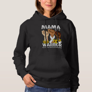 Handmama eines Warrior Postpartum Depression Aware Hoodie