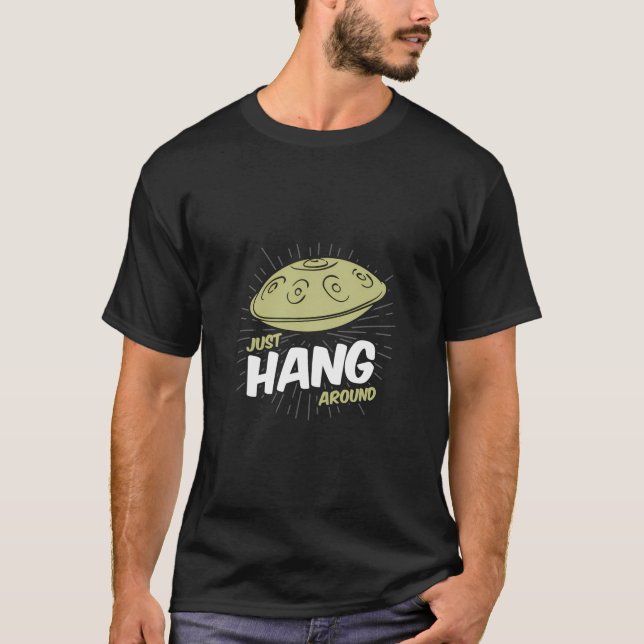 Handpan Hang Music Sound Design Premium T - Shirt (Vorderseite)