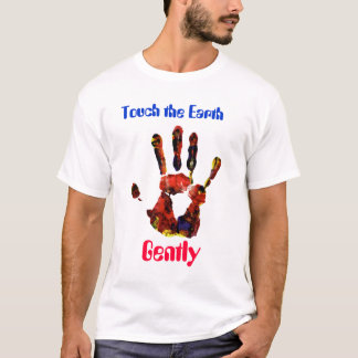 handprint2, Touch die Erde, leicht T-Shirt