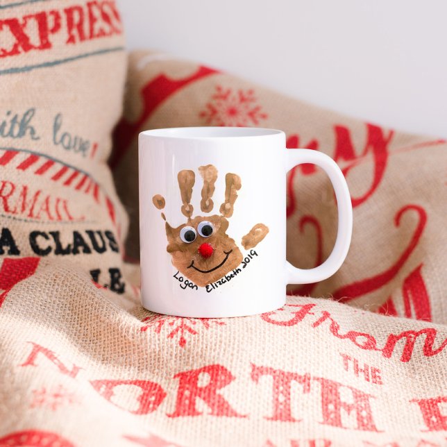 Handprint der Handschrift von benutzerdefinierten  Kaffeetasse (Von Creator hochgeladen)