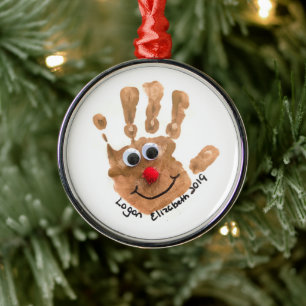Handprint der Handschrift von benutzerdefinierten  Ornament Aus Metall