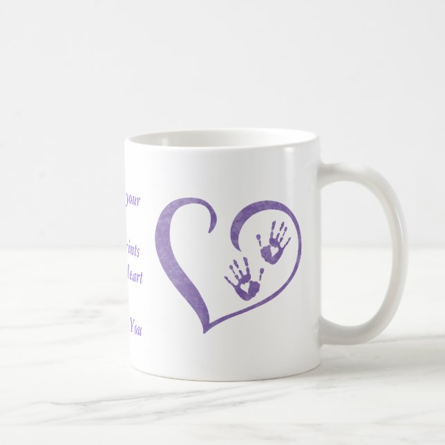 HandPrint Logo Tasse für Getränke, halten (Rechts)