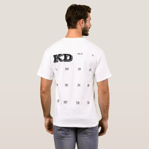 Handprint-Speicher-Shirt Schuljahr abschluss T-Shirt
