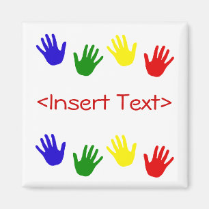Handprints Magnet