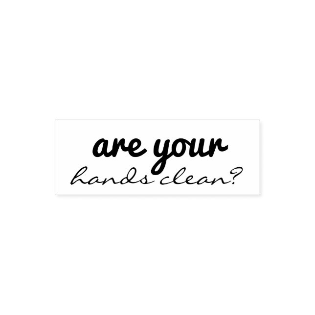 Handreiniger Stempel (Design)