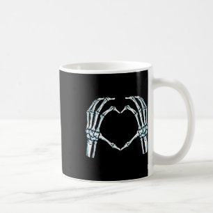 Hands Herz signieren Retro Halloween Kostüm Frauen Kaffeetasse