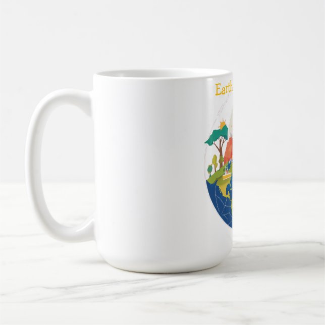 Hands of Hope: A World Reimagined T-Shirt Kaffeetasse (Links)