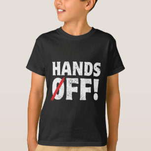 Hands Off Protest 5. April Anti Trump Resist Resi T-Shirt